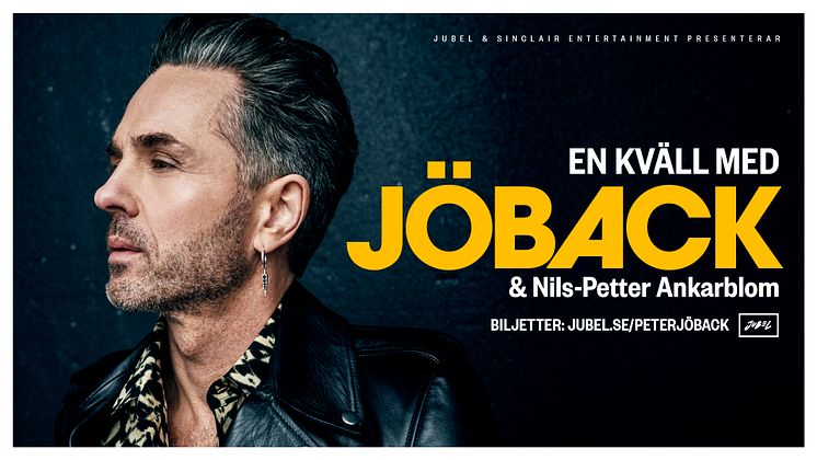 En kväll med Jöback, 27 april, Sara kulturhus