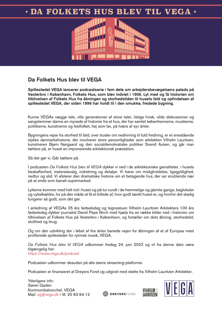 VEGA pressemeddelelse - Da Folkets Hus blev til VEGA.pdf
