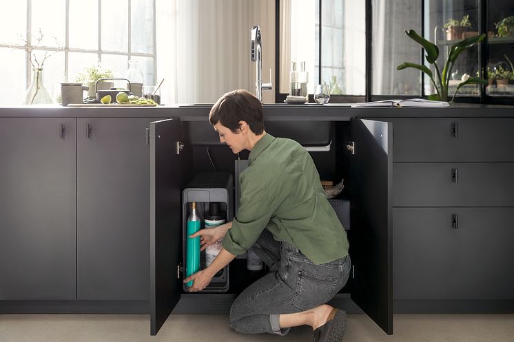 Det nye kjøkkenarmaturet hansgrohe Aqittura M91