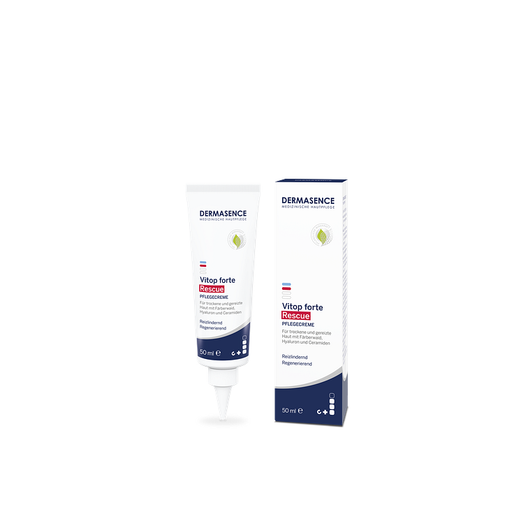 Produktbild DERMASENCE Vitop forte Rescue Pflegecreme 50ml.