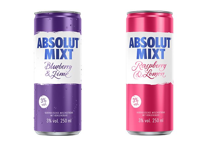 Absolut MIXT Berries - ab September 2019 im Handel 
