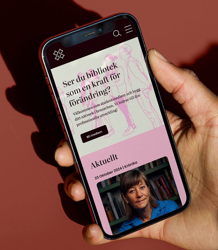 Svensk biblioteksförening - ny visuell identitet