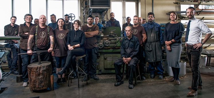 Karlskrona Lampfabrik Gruppbild