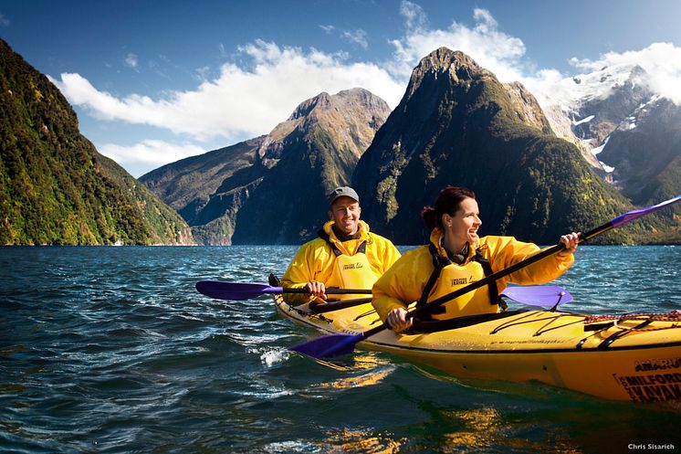 Paddla längs Nya Zeelands vackra fjordar