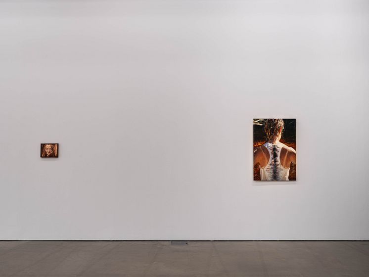 Sara-Vide Ericson och Tilda Lovell, installationsvy Bonniers Konsthall, 2023