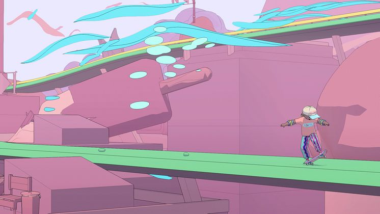 Nintendo Switch - OlliOlli World Finding the Flowzone Screenshot 05