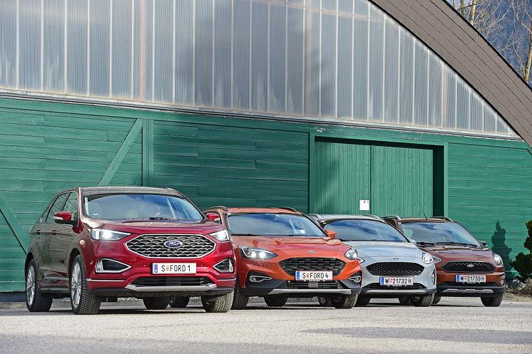 Ford Edge & Active-Produktfamilie