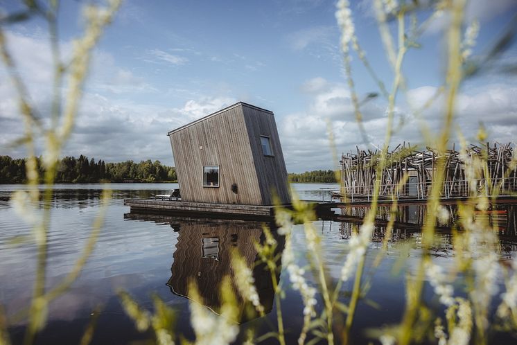 Water cabin at Arctic Bath