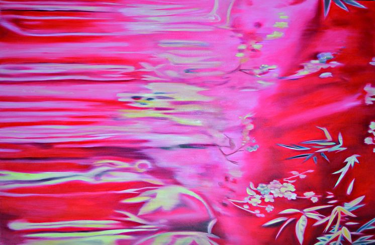  "China moves", 2014, Öl auf Leinwand, 150 x 230 cm Foto: Ali Schüler