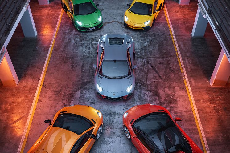 Lamborghini Aventador Familiy