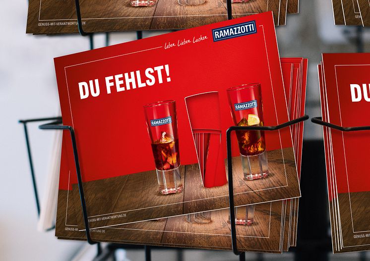 Neue Ramazzotti Kampagne: Edgar Cards in München und Stuttgart