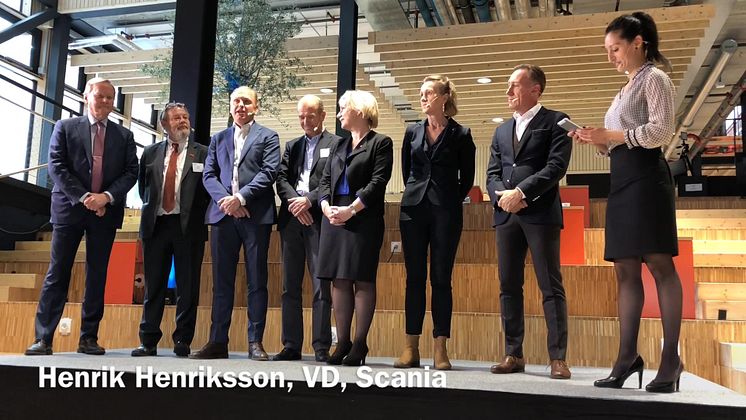 Invigningen av Södertälje Science Park och nya KTH i Södertälje 