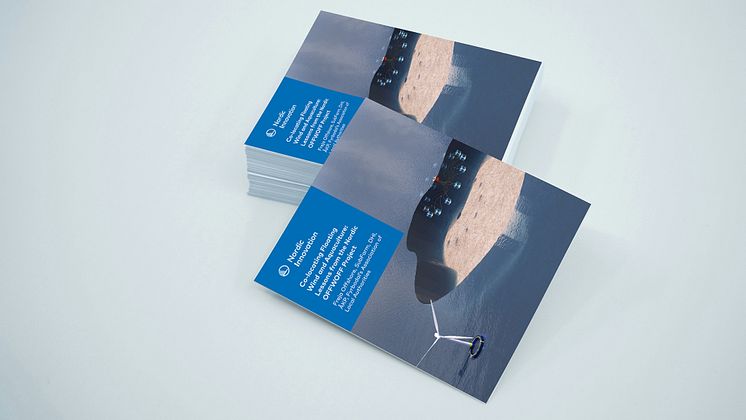 Bild på OFFWOFF rapporten "Co-locating Floating Wind and Aquaculture: Lessons from the Nordic OFFWOFF Project"