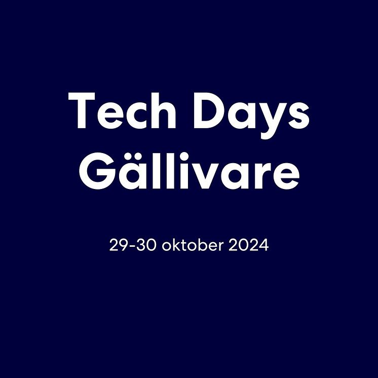 Tech Days Gällivare 2024