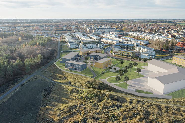 Radhusblicken 5 - Flygvy, Gamla Uppsala