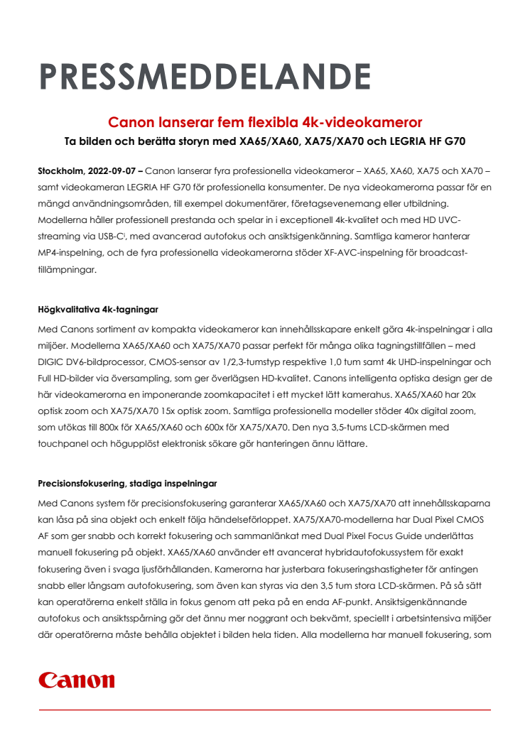 Pressmeddelande Canon XA60-XA65-XA70-XA75-LEGRIA HF G70.pdf