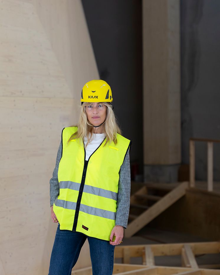Bygget av Wisdome Stockholm vid Tekniska museet