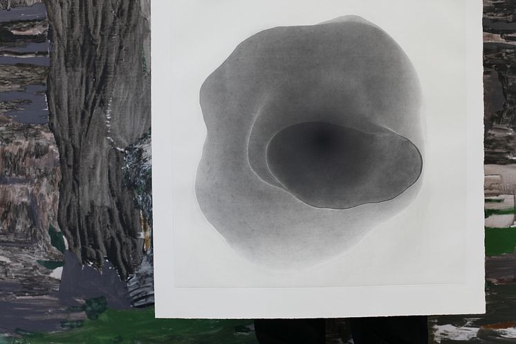 Andreas Eriksson: Utan titel, 2000. Etsning/Untitled 2000, Etching