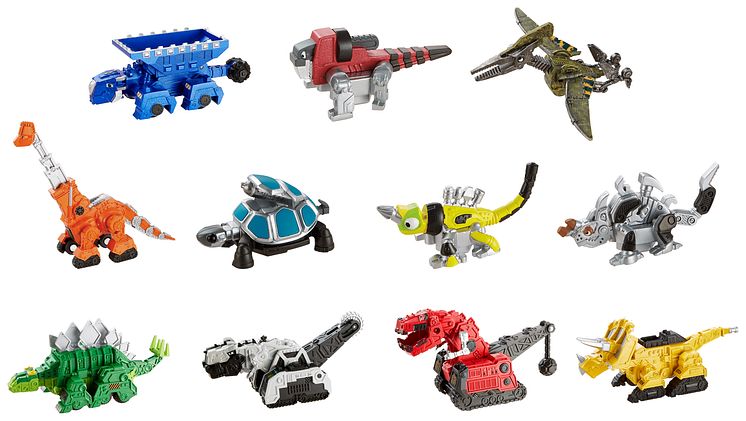 Dinotrux Die-Cast-Fahrzeuge Sortiment 