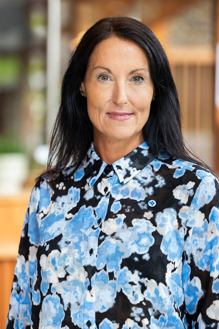 Marith Hesse, (M), kommunstyrelsens ordförande i Partille