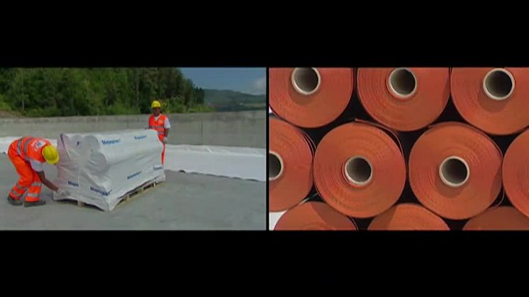 Vattentätning av tunnel med PVC-membran från Mapei