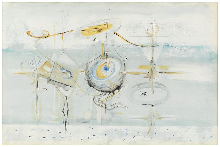Mark Rothko, Untitled, 1944/1945, collection of Christopher Rothko. © 2023 Kate Rothko Prizel & Christopher Rothko / Artists Rights Society (ARS), New York / BONO 