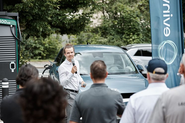 Eröffnung XL-Ladepark von Eviny in Fürth