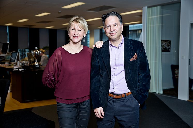 Margot Wallström och Rodrigo Garay