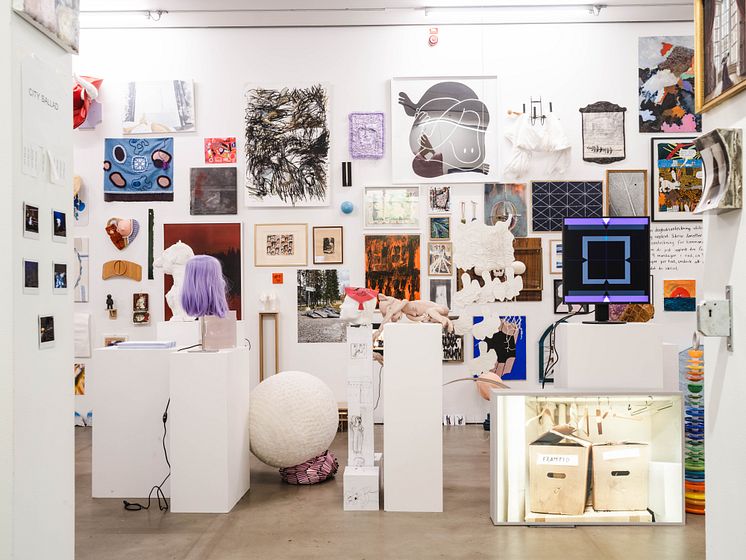 Stuff It, installationsvy, Bonniers Konsthall, 2023