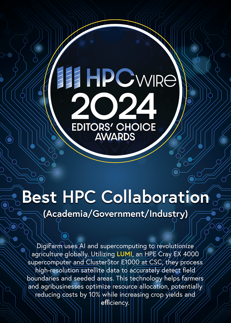 BEst HPC Collaboration - DigiFarm - HPCWire-2024.png