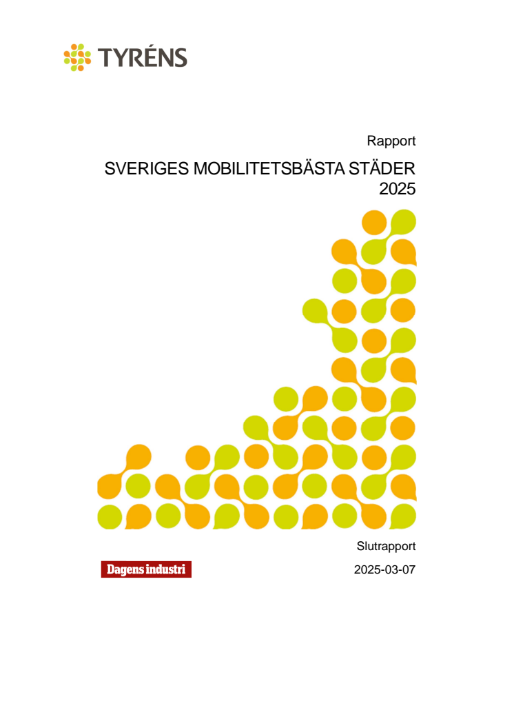 Sveriges mobilitetsbästa städer_Tyréns rapport 2025.pdf