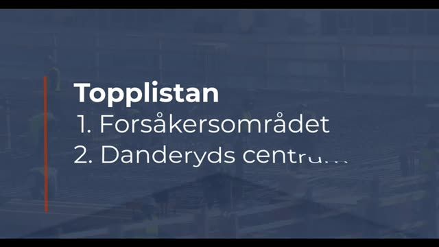 Höstens hetaste projekt enligt konsulter, entreprenörer och leverantörer som bevakar intressanta projekt på projektmarknaden