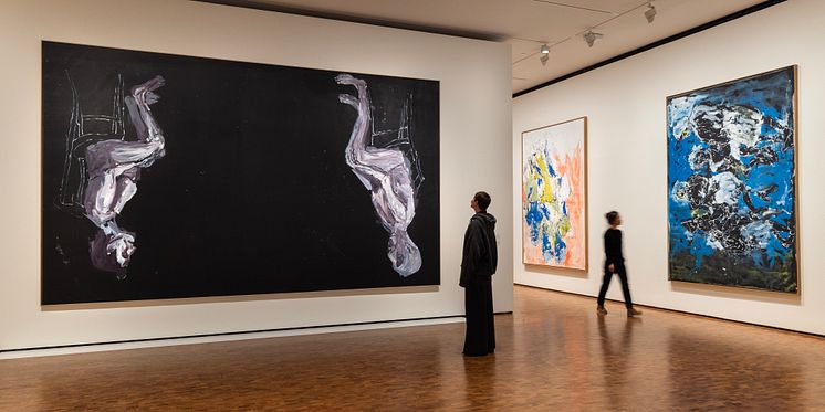 Georg Baselitz Med begge bena først/Feet First