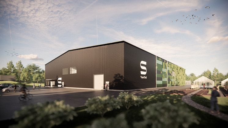 PaperShell-fabrik-tibro-exteriör-rendering. jpg