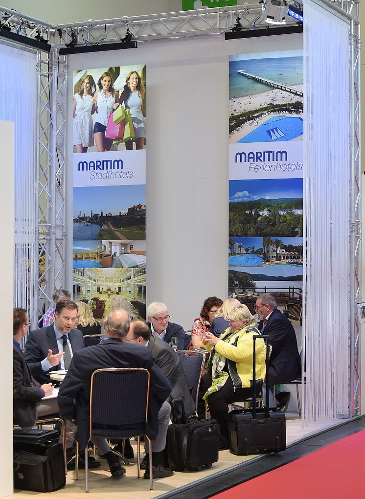 Der Maritim Messestand
