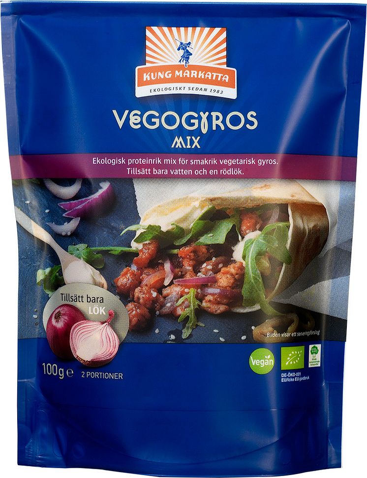 Kung Markatta Vegogyros, ekologisk