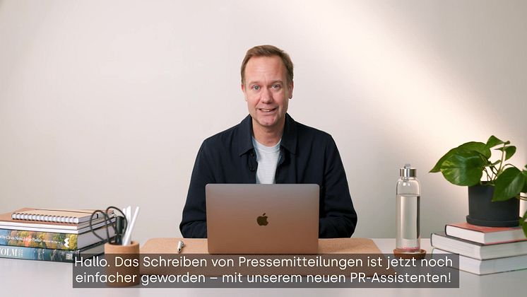 Pressemitteilungen erstellen mit dem Mynewsdesk KI-Assistenten