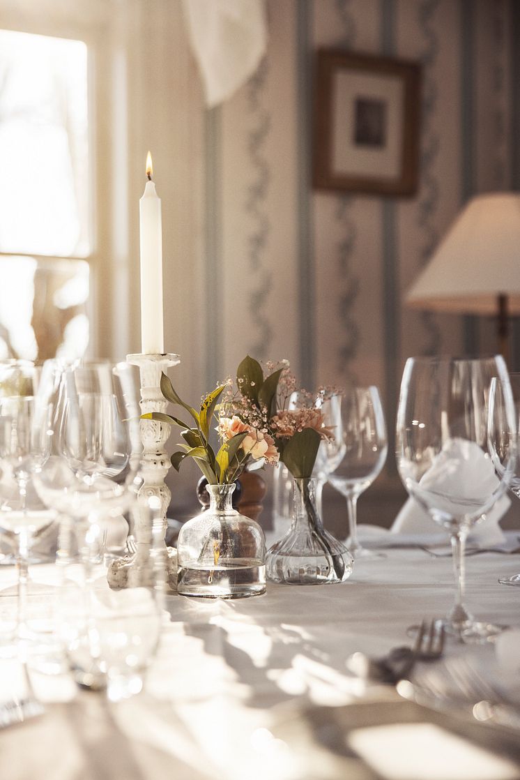 Krusenberg-Herrgård-Restaurang-Dukat-Bord-Middag