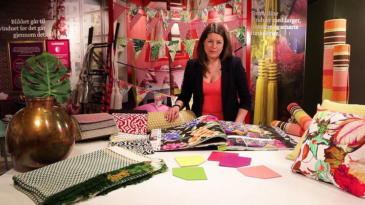 Fargerike presenterer sommerens trender. Her får du vite mer om trenden "Frodig paradis" av Fargerikes kreative leder, Tale Olivia Henningsen.