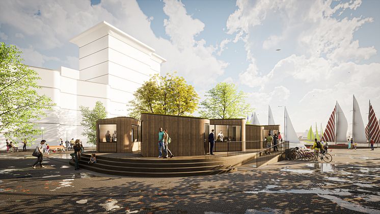 Visionsbild: Co-vid-Co på H22 i Helsingborg