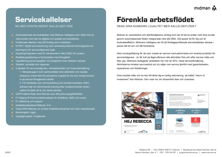 Servicekallelse till Fordägare - hur svårt kan de va?