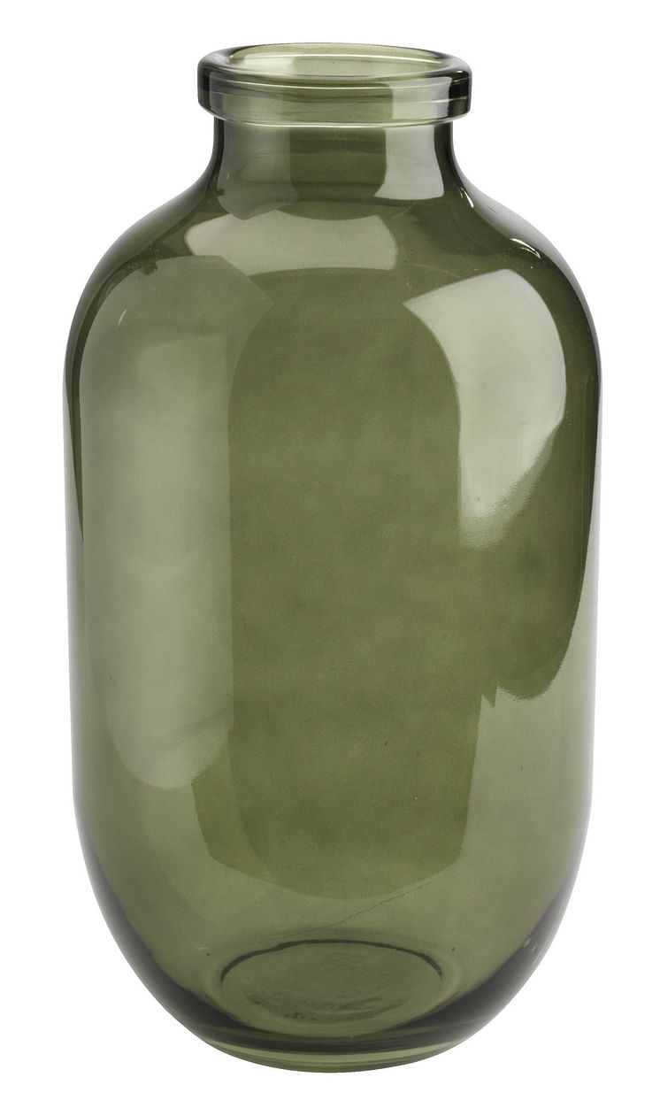 Vas FELIX Ø19xH35cm glas grön (229 SEK)
