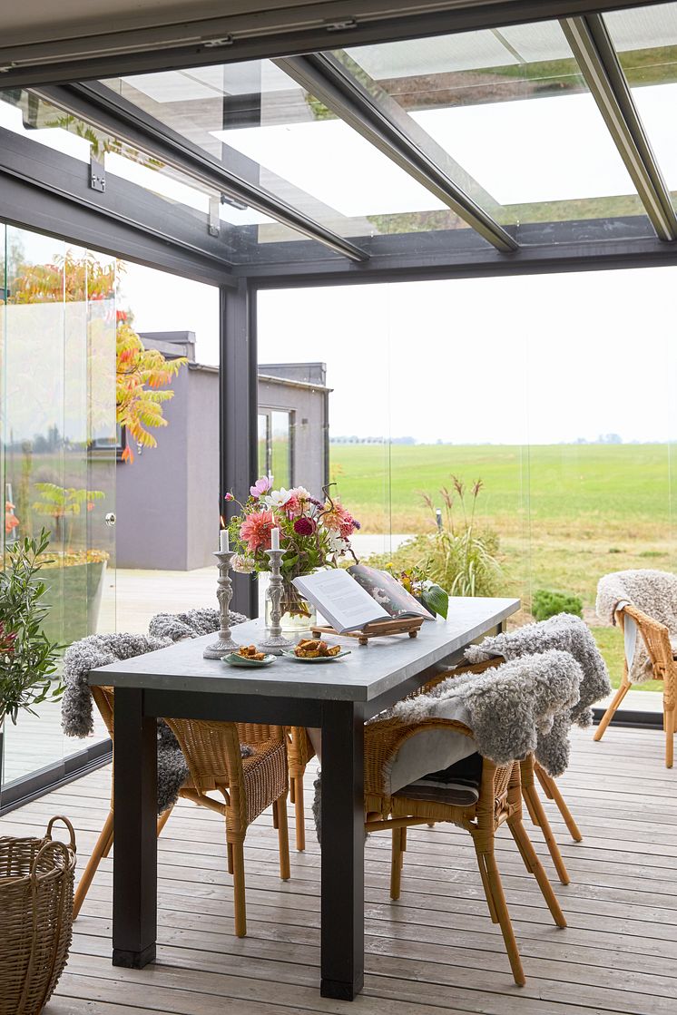 Starcube - Modern och elegant konstruktion med glastak.