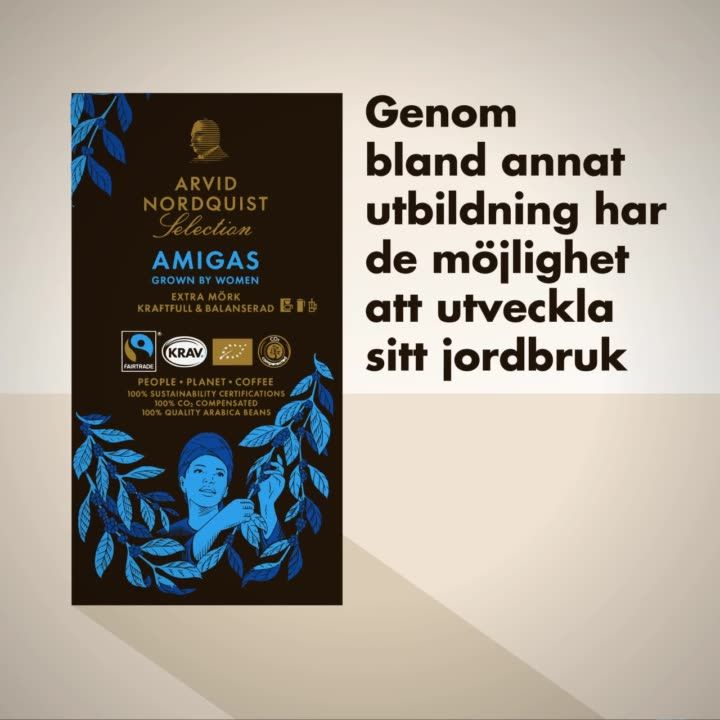 AMIGAS stöttar kvinnliga kaffeodlare