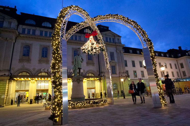 Årets julbelysning i Stockholm