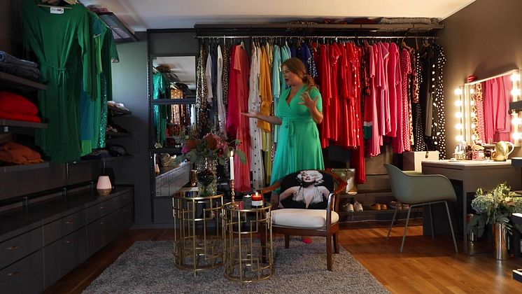 Elfa hemma hos Jessica Frej