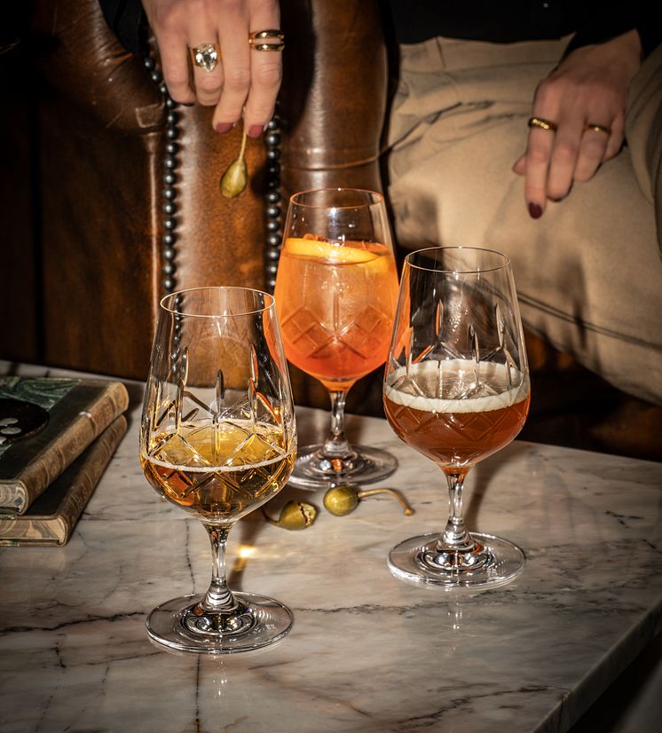 Fyrklövern Crown ölglas 