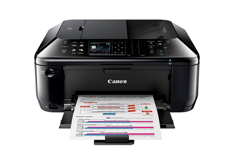 PIXMA MX515 med utskriftsprov