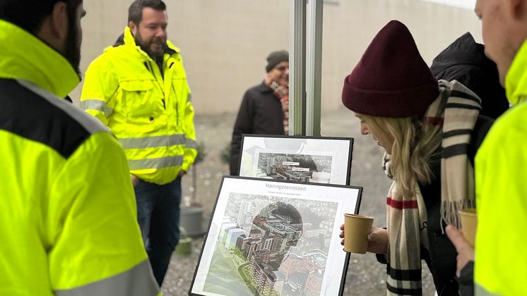 Startskott för nya stadskvarter i centrala Handen