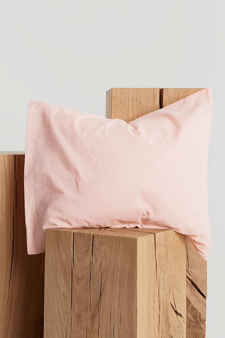 gina home pillow case - apricot